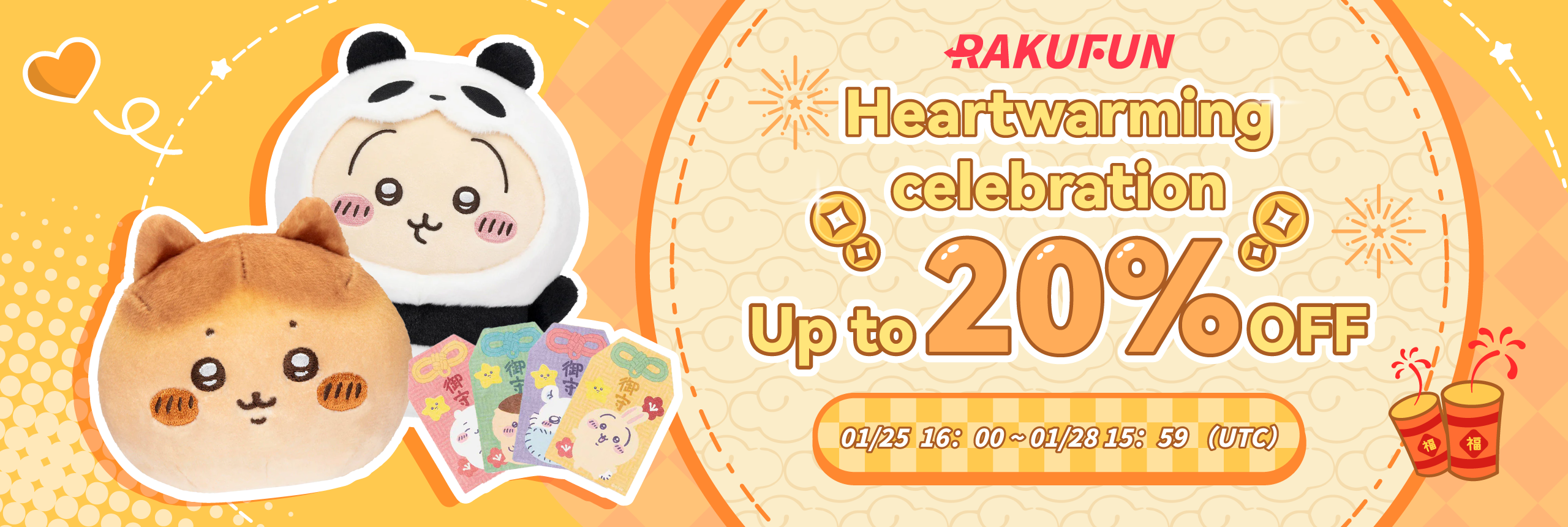 Heartwarming celebration! Don’t miss the savings! 