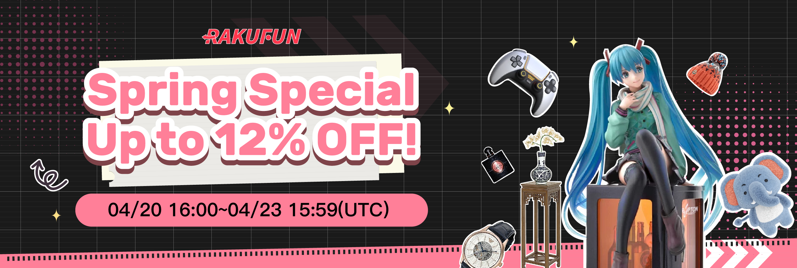 Celebrate Spring in Style! Enjoy a Splendid Up to 12% Off! 