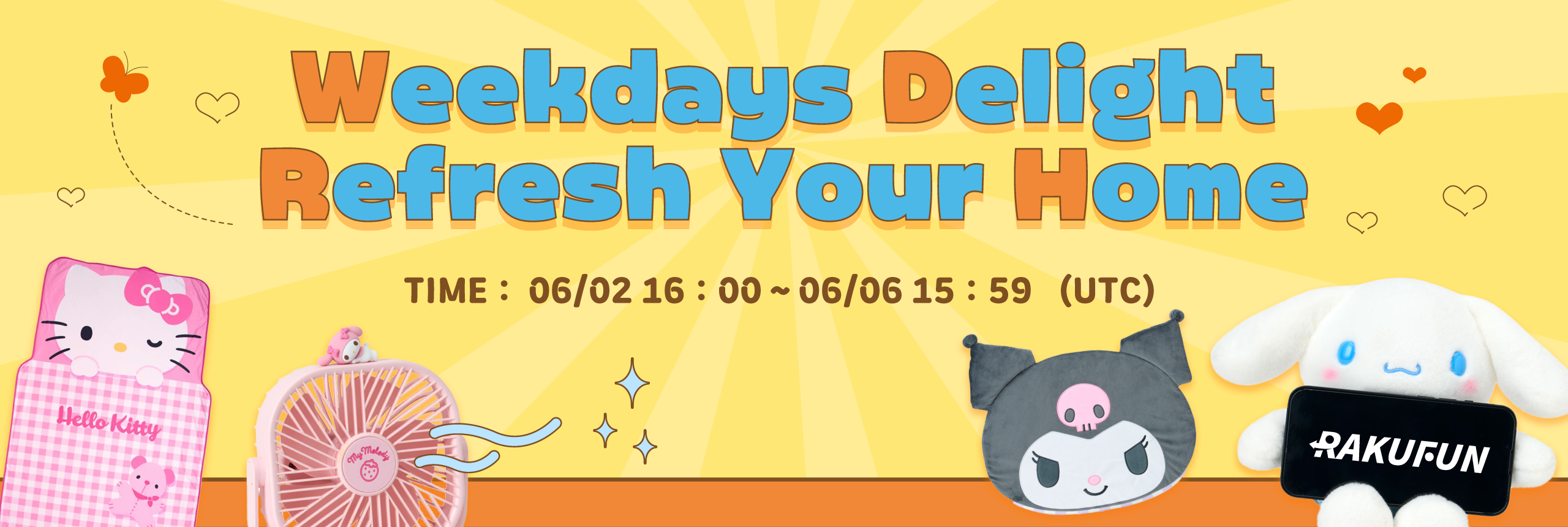 Weekdays Delight: Refresh Your Home! 