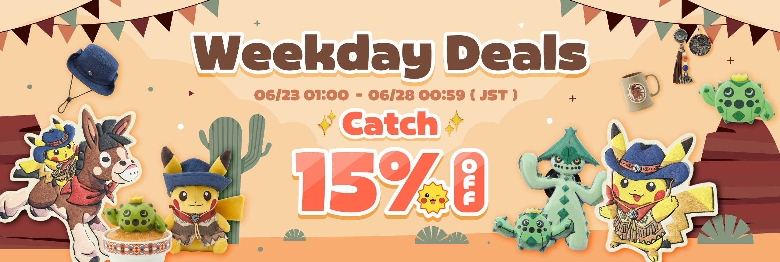 Weekday Deals: Catch 15% Off!