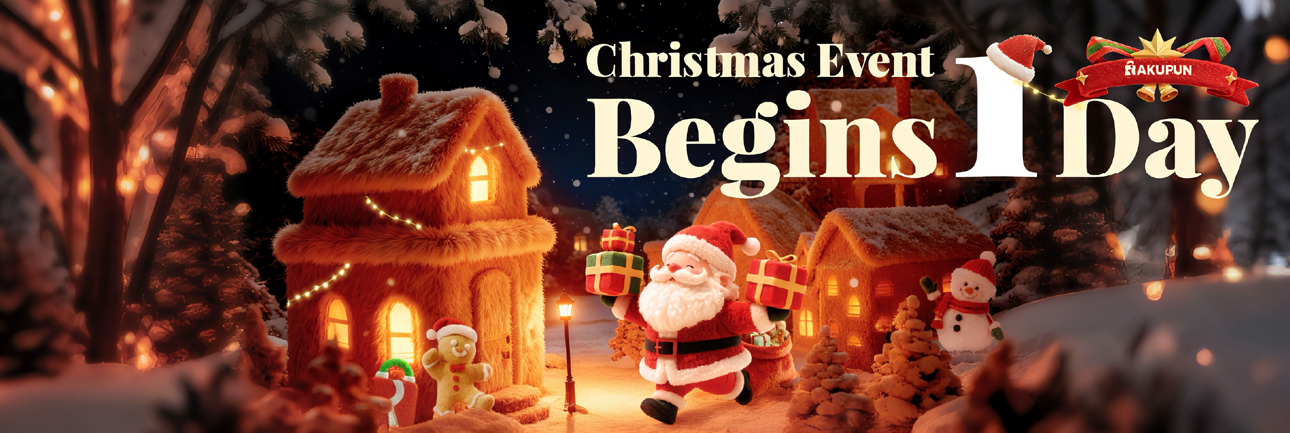 Rakufun Christmas & New Year Event is Tomorrow