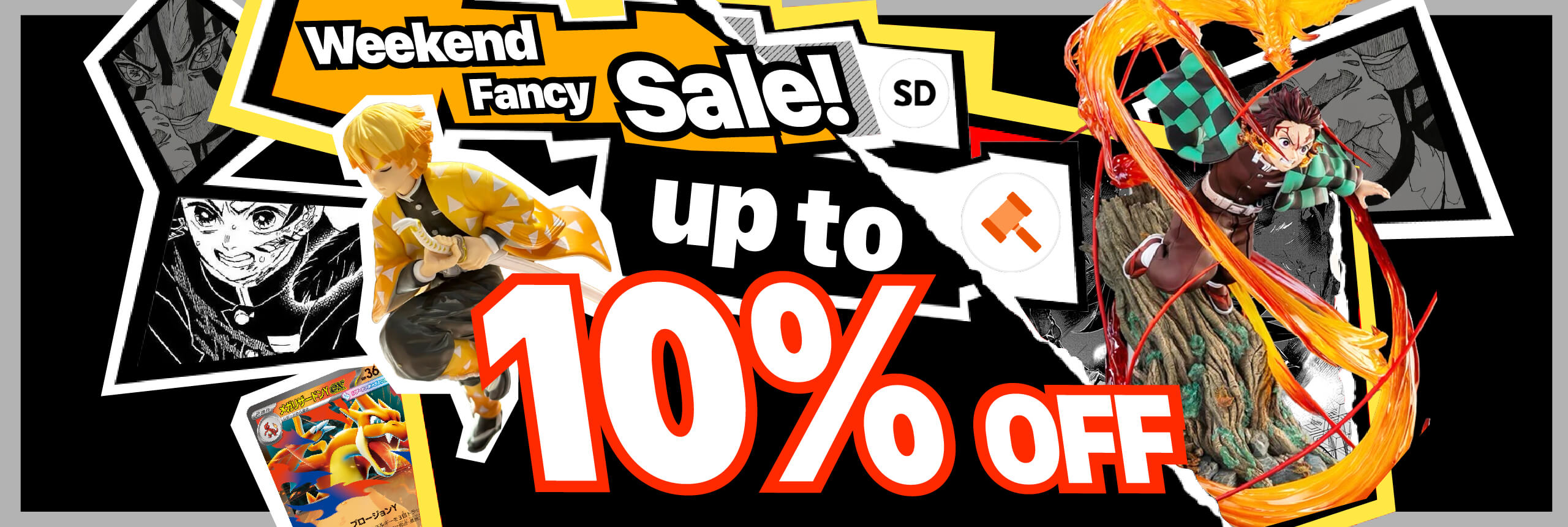 Weekend Fancy Deal! Up to 10% Off!